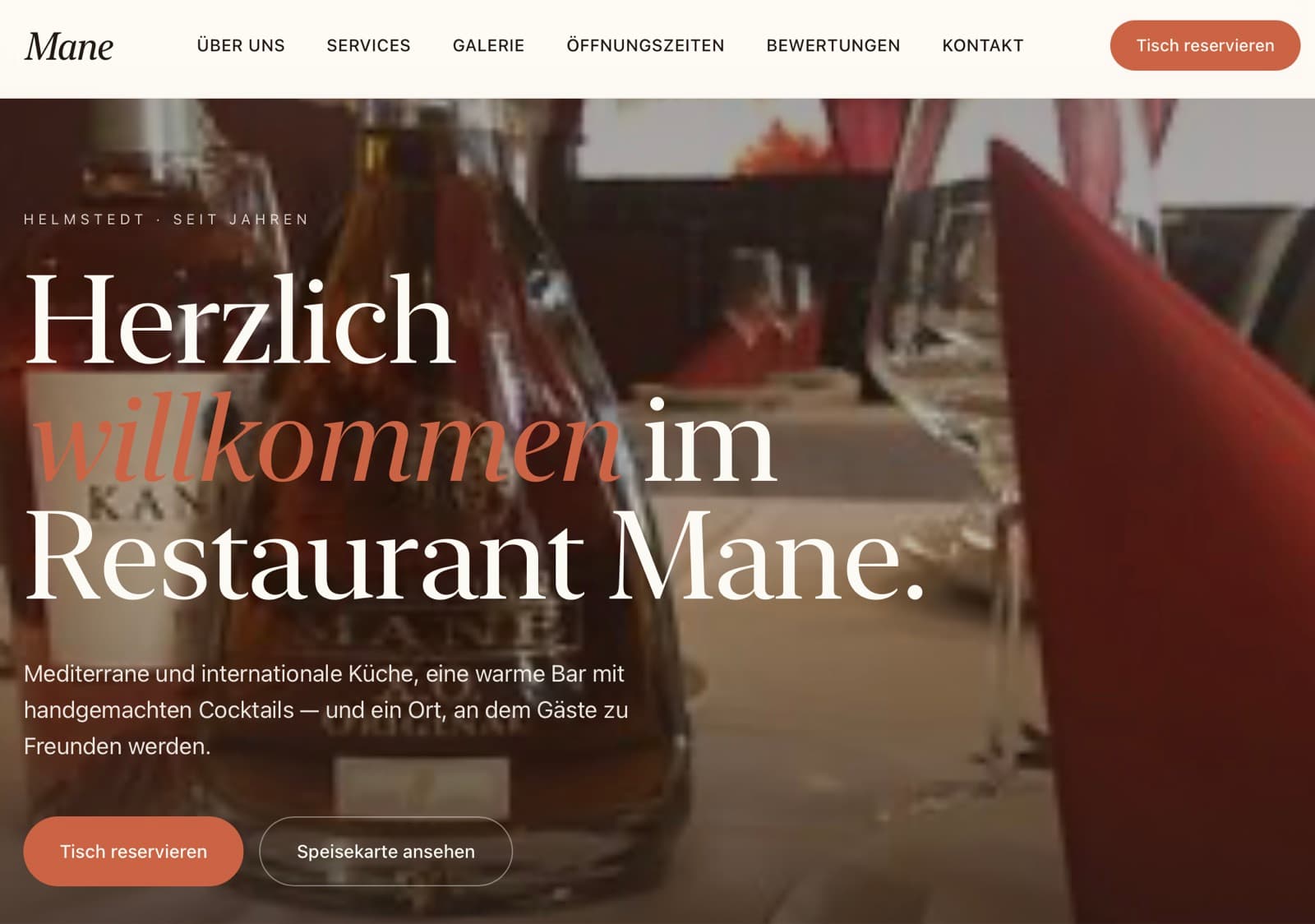 Restaurant Mane